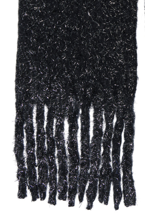 Sciarpa Zana Glitter Black