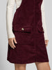 Salopette Global Corduroy Mauve Wine