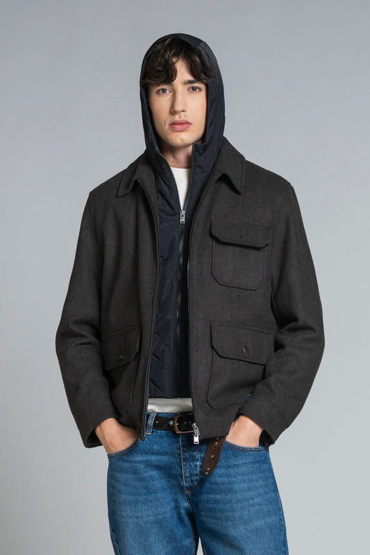 Giacca Liam Mixed Wool Multicolor