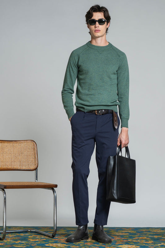 Maglia Rory Lambswool Grass Green