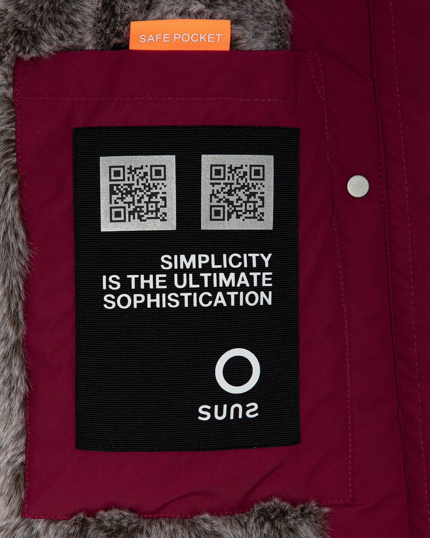 Giacca Marmolada Fur Bluberry