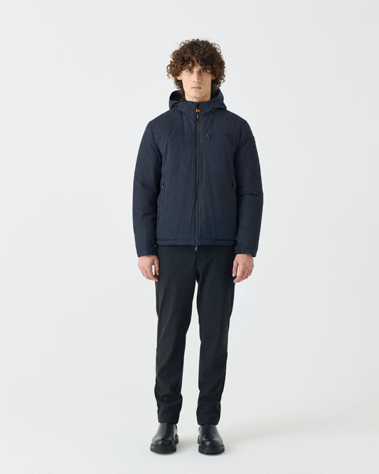 Giacca Aurelio Velour Dark Blue