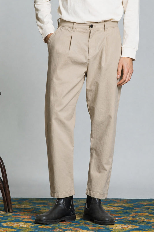 Pantalone Kyson Herringbone Pence Desert