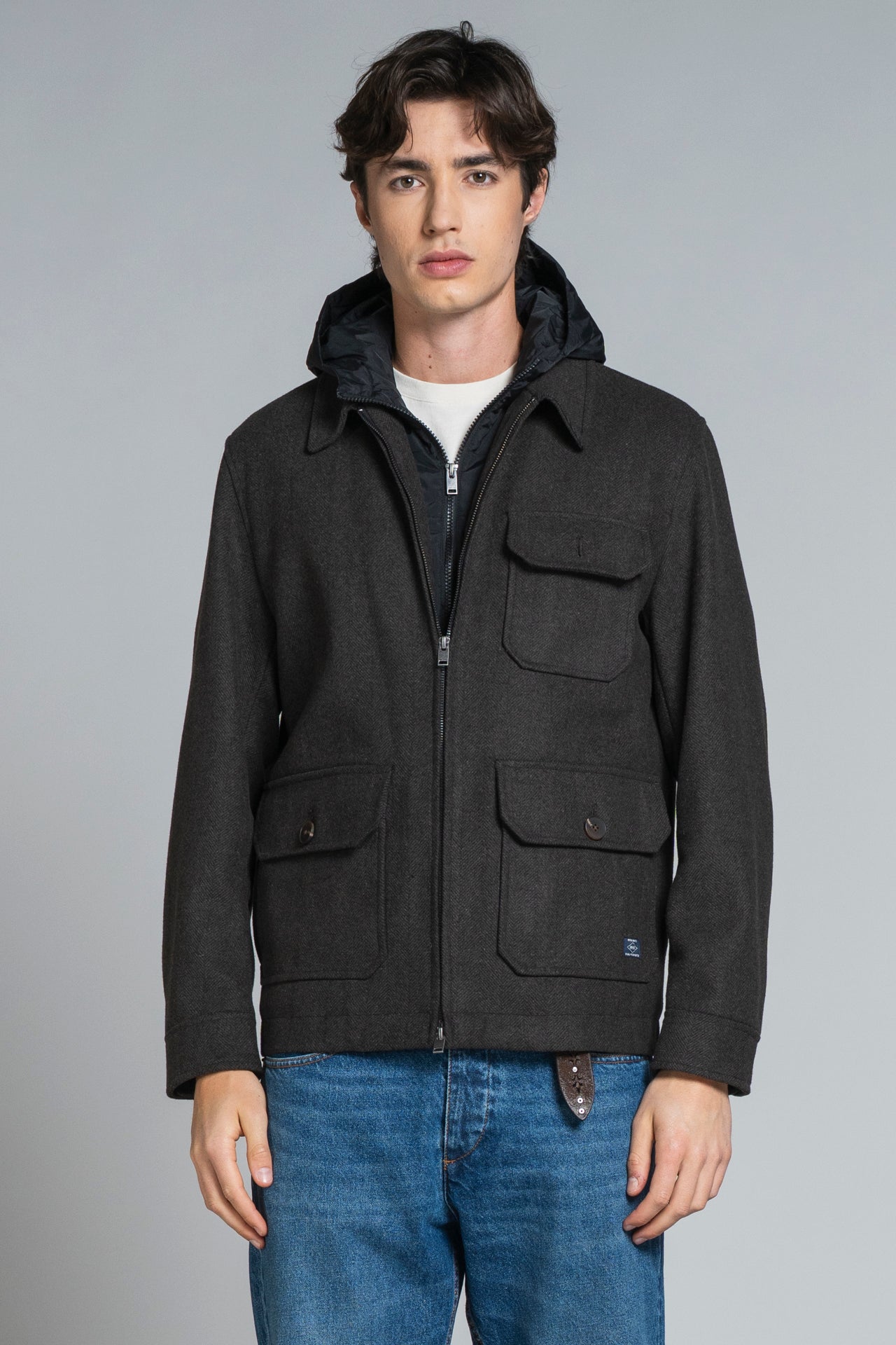 Giacca Liam Mixed Wool Multicolor