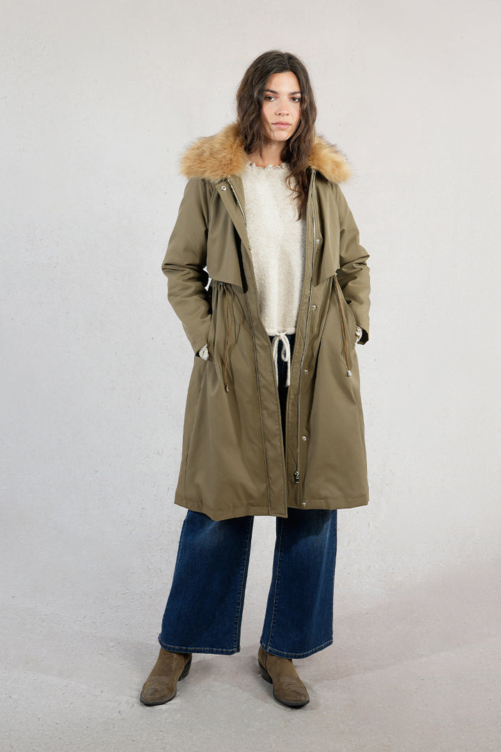 Parka Woven Kaki