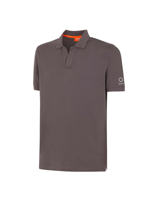 Polo Federico Label Grey