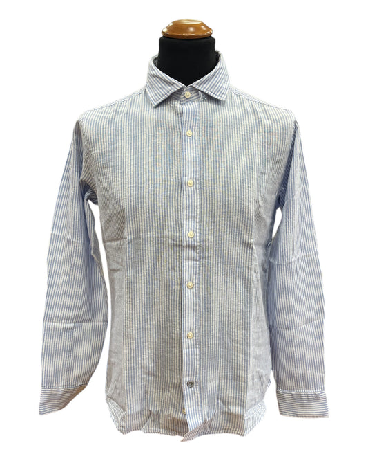 Camicia Posillipo Stripes Light Blue