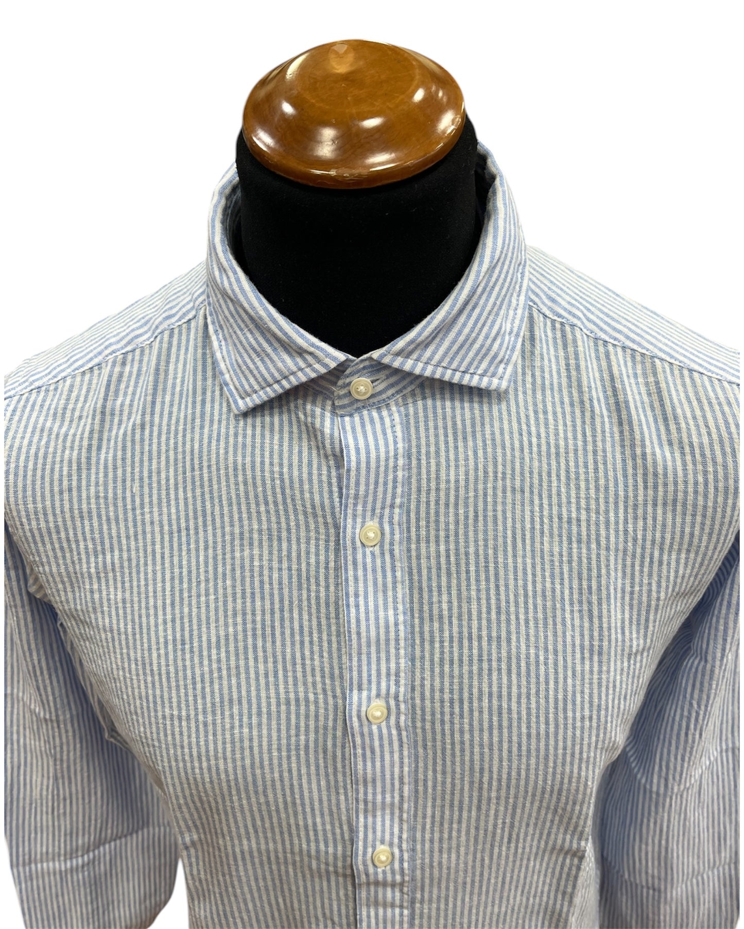Camicia Posillipo Stripes Light Blue