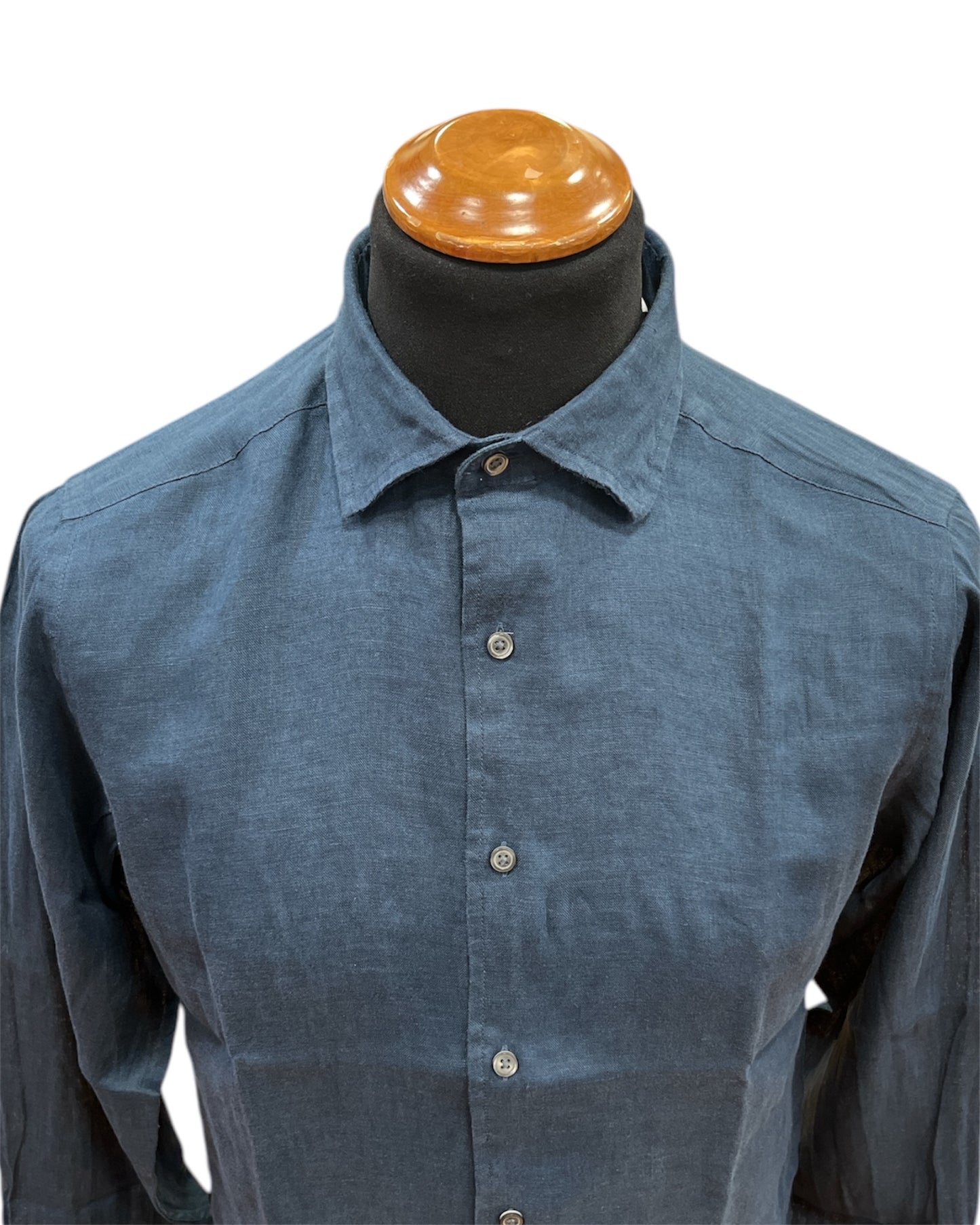 Camicia Sorrento Lino Navy