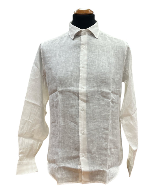 Camicia Sorrento Lino White