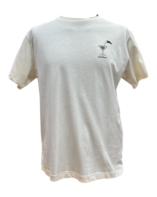 T-Shirt Golfeur Cocktail White