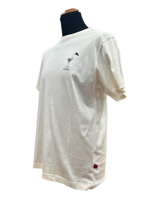 T-Shirt Golfeur Cocktail White