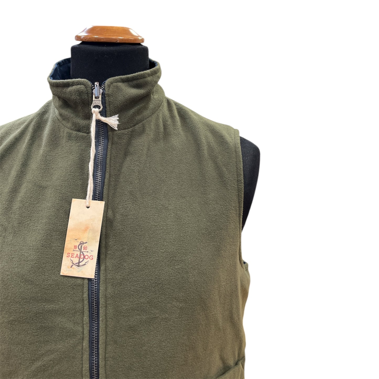 Gilet Jeff Double-Face Military Navy