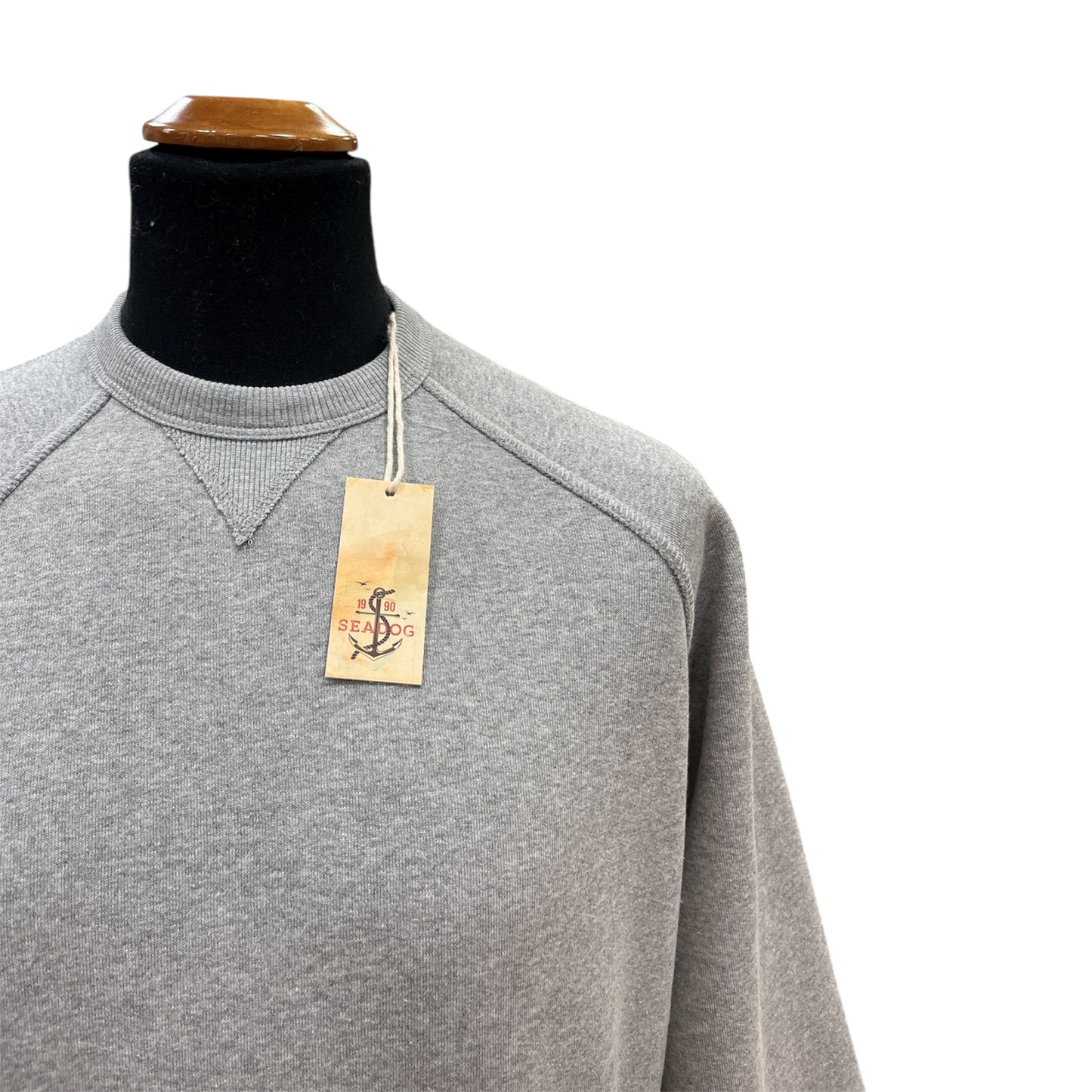 Felpa Kendrick Raglan Grey Melange