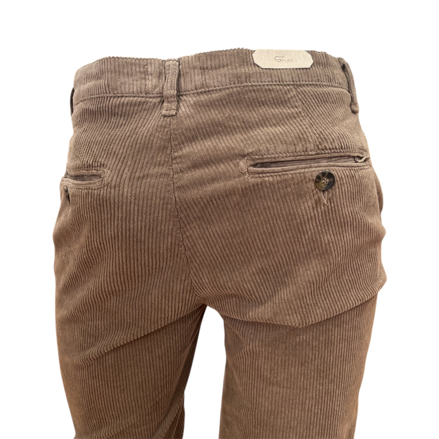 Pantalone Vienna Velluto Fango