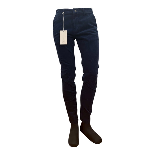 Pantalone Vienna Velluto Blue