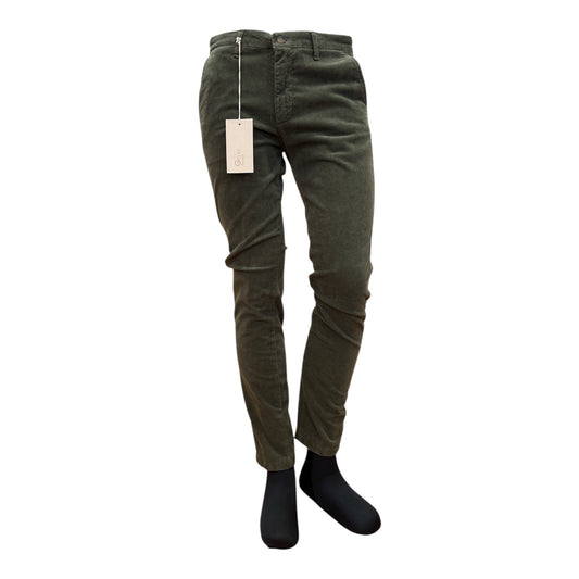 Pantalone Vienna Velluto Militare