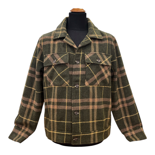 Overshirt Trapani Check Olive