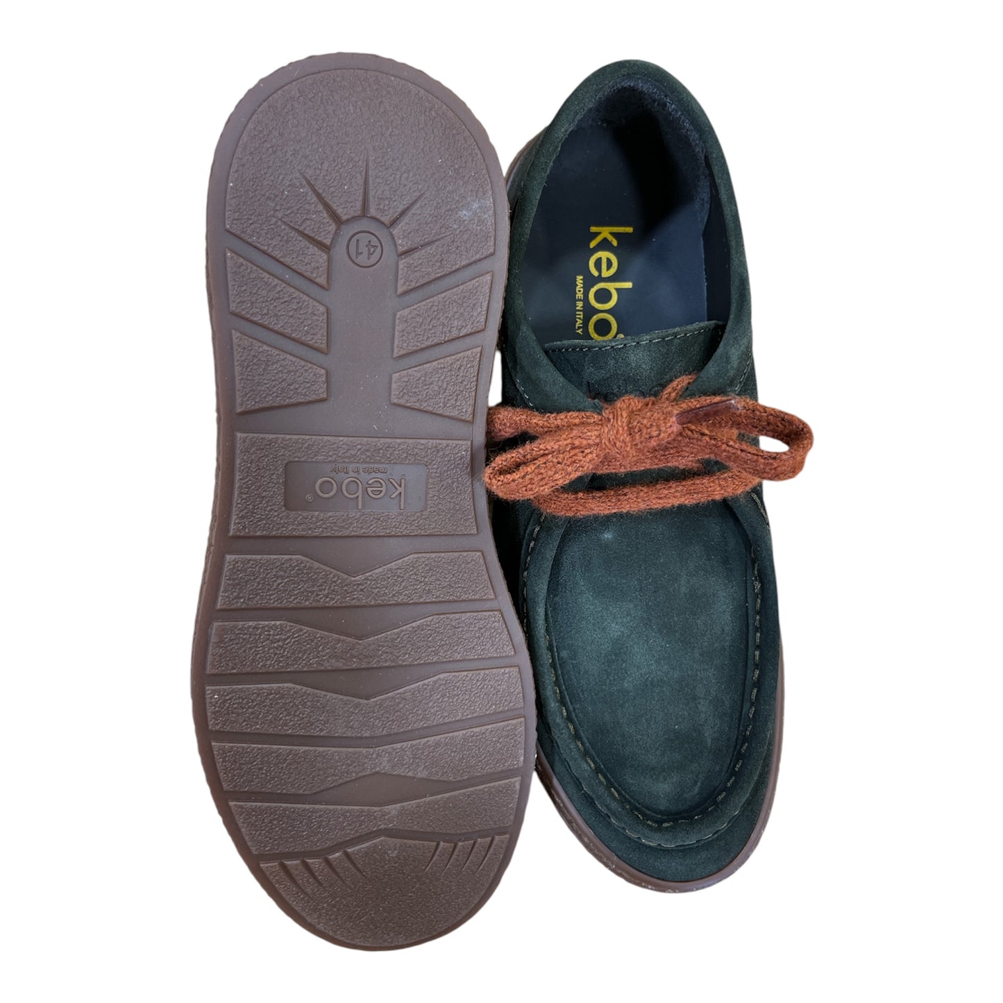 Scarpe Rey Camoscio Green