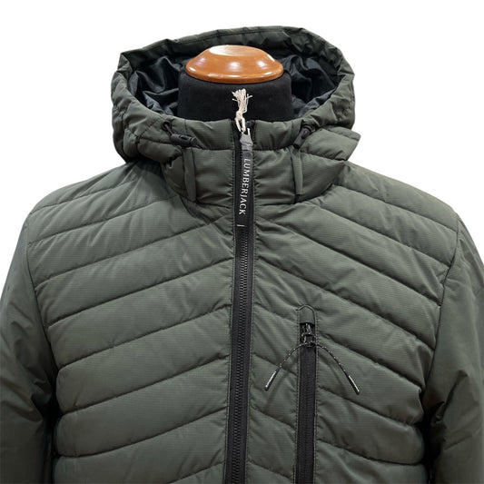 Giacca Oro Bottle Green