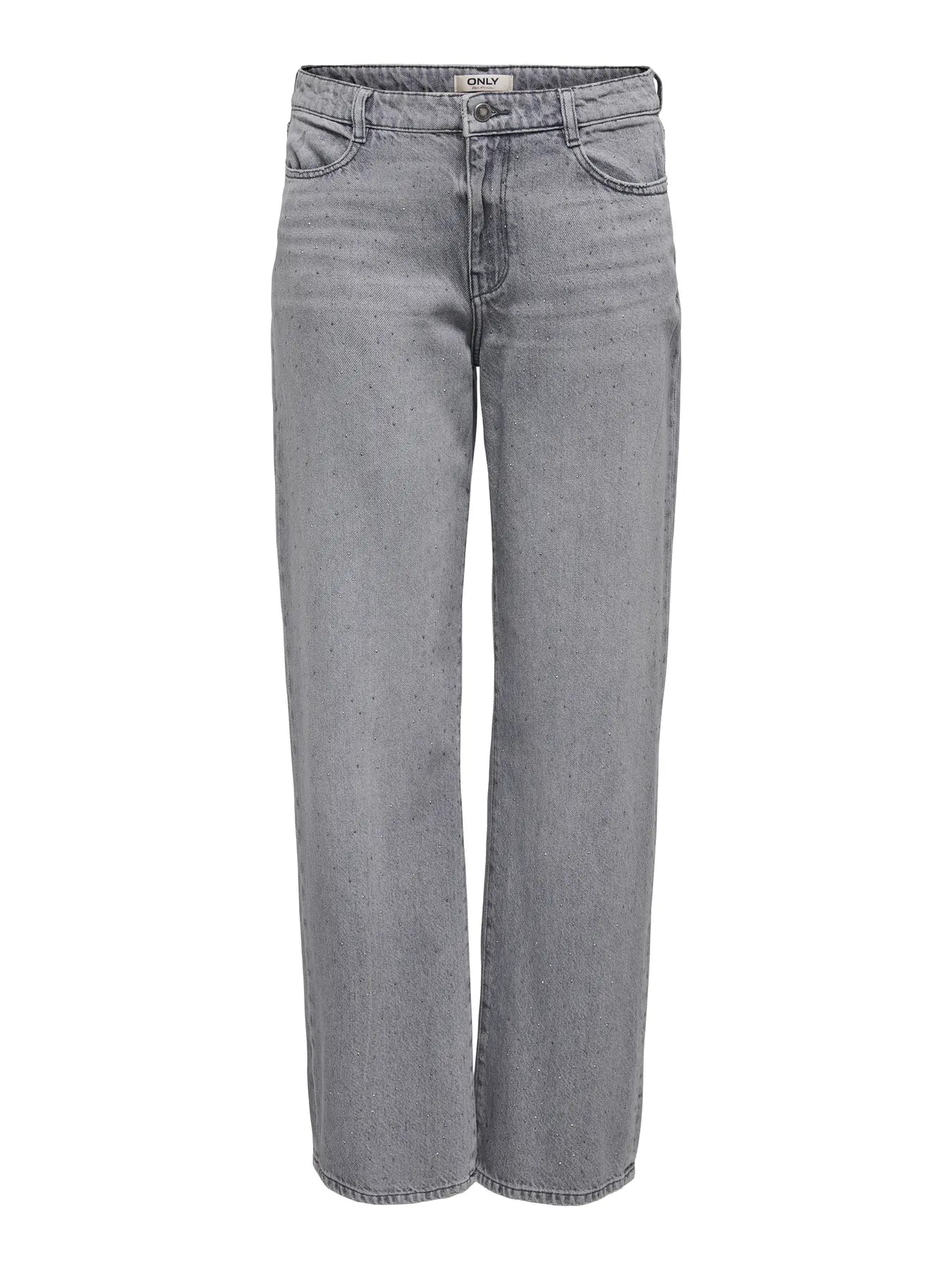 Jeans Cobain Rhinestone Grey
