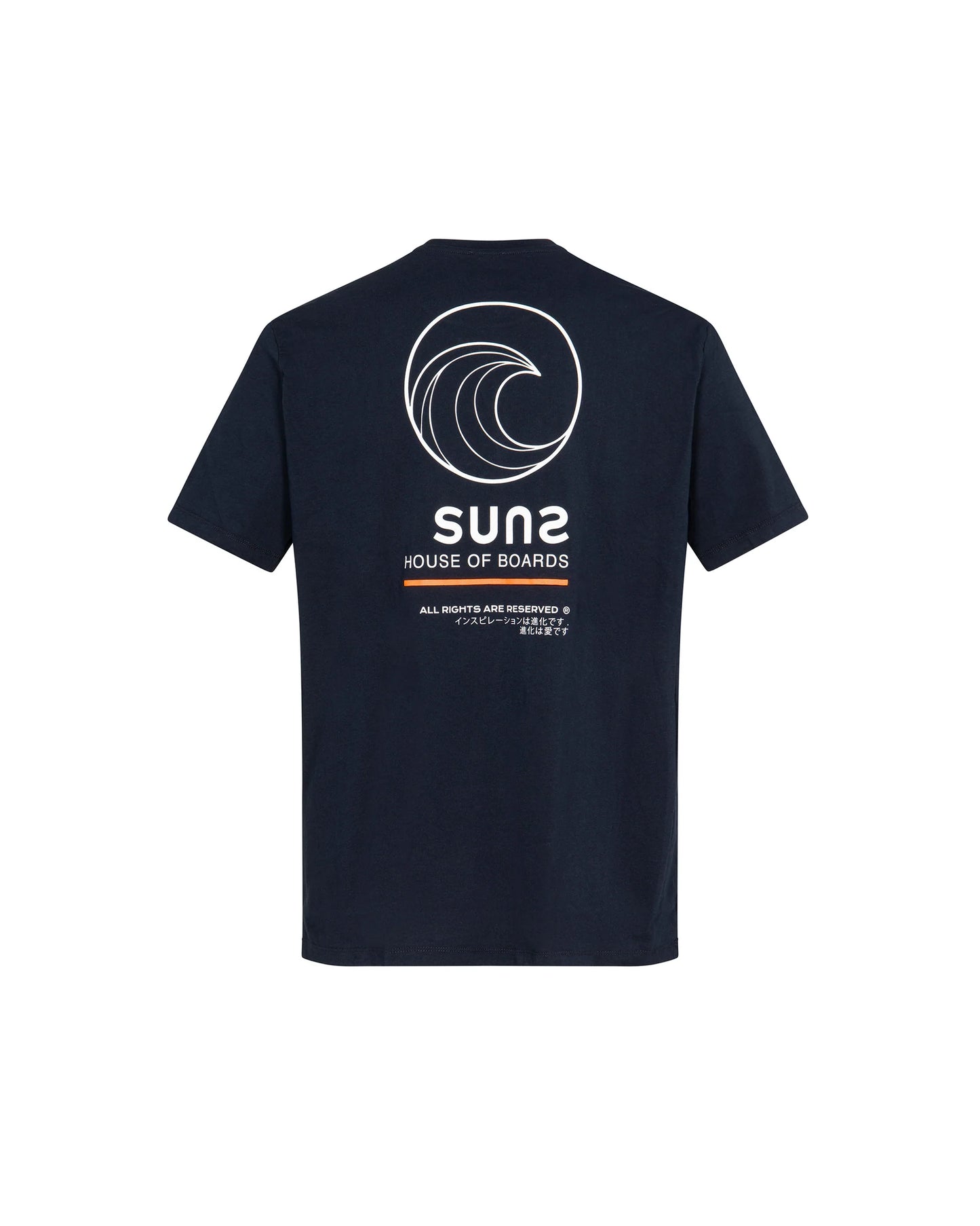 T-Shirt Paolo Fuji Wave Dark Blue