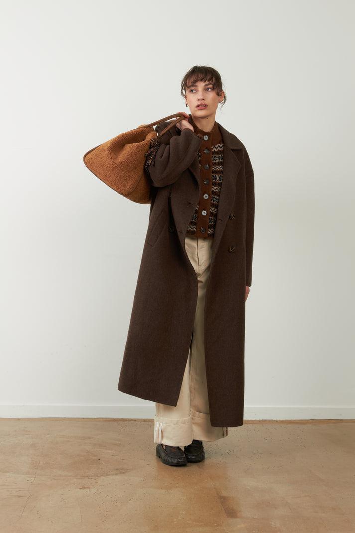 Cappotto Leya Chocolat