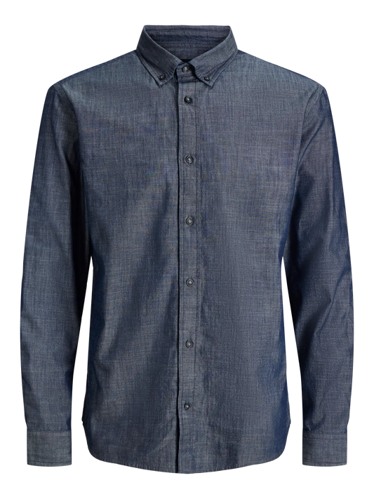 Camicia Richard Chambray Blue Denim