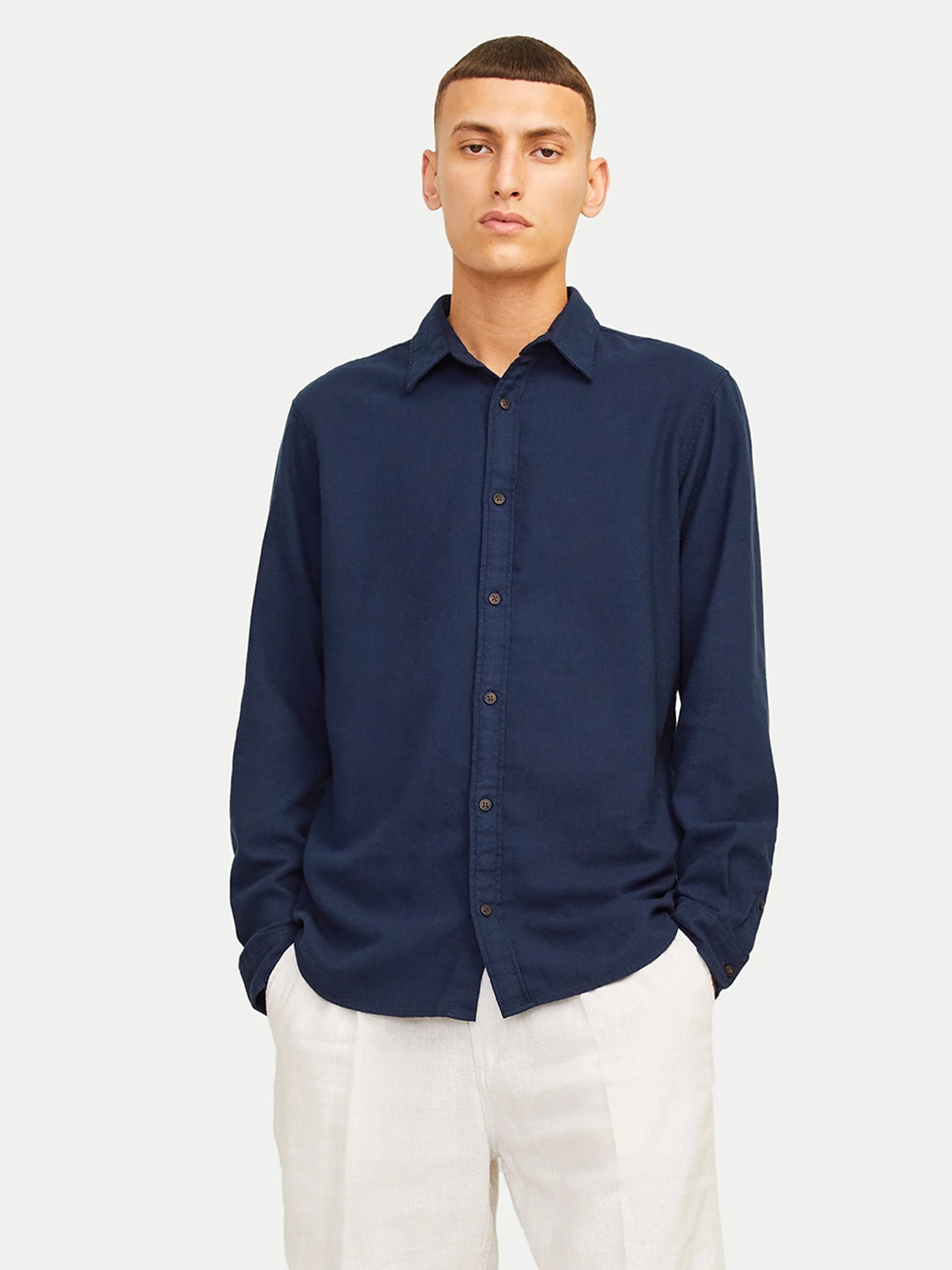 Camicia Joshua Flannel Navy
