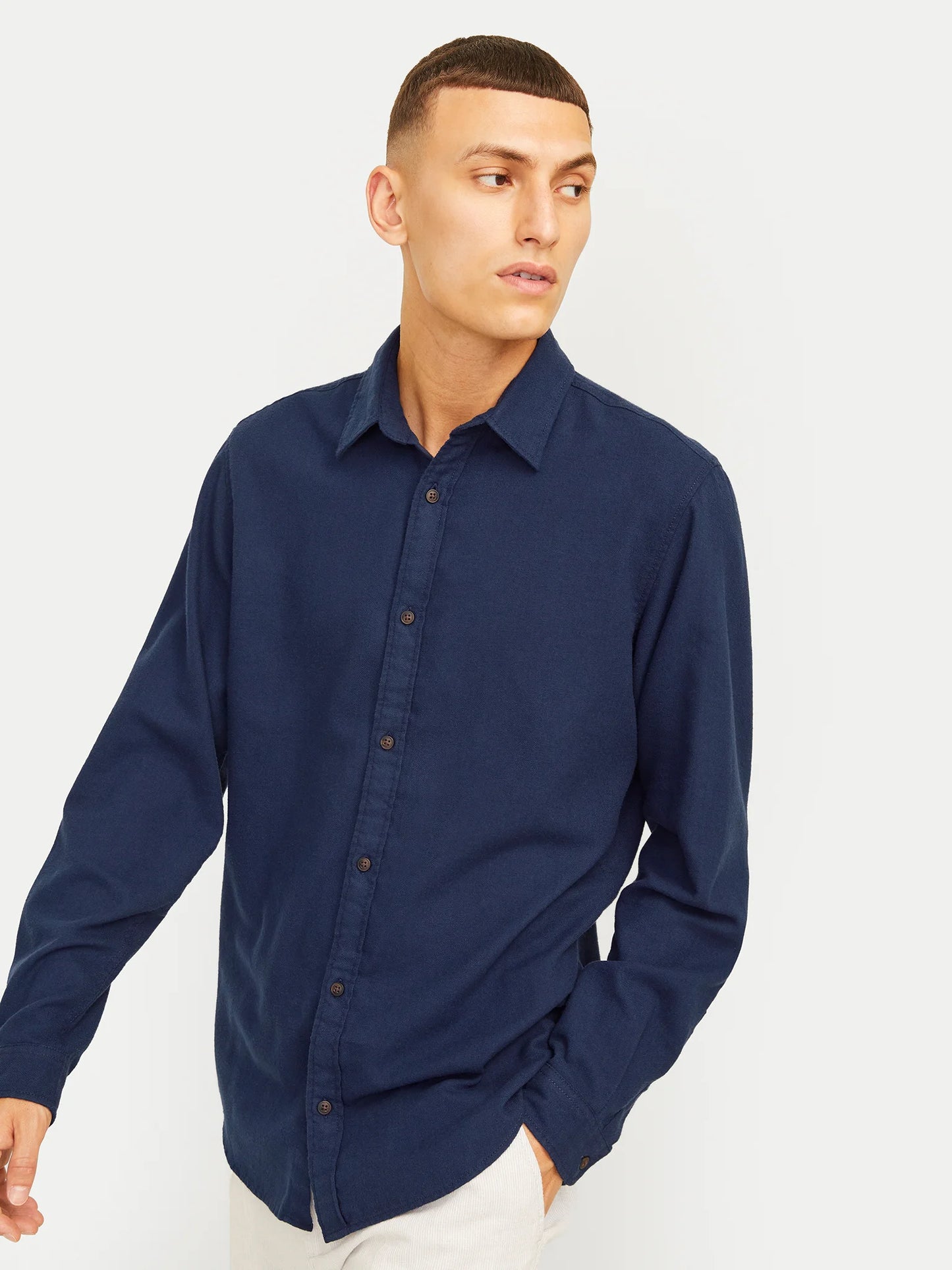 Camicia Joshua Flannel Navy