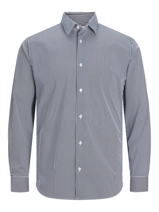 Camicia Active Stretch Slim Night Sky