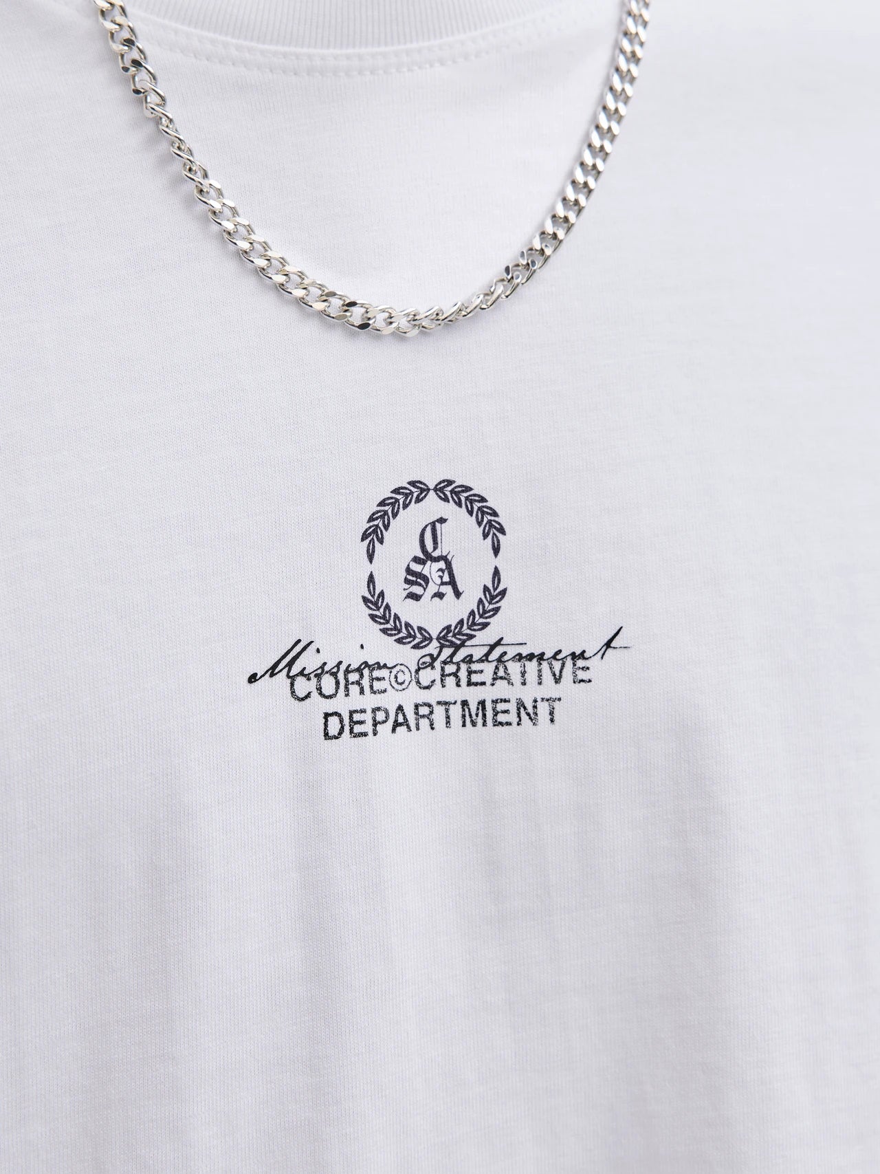 T-Shirt Dust Washed White