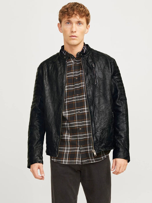 Giacca Richard Leather Black