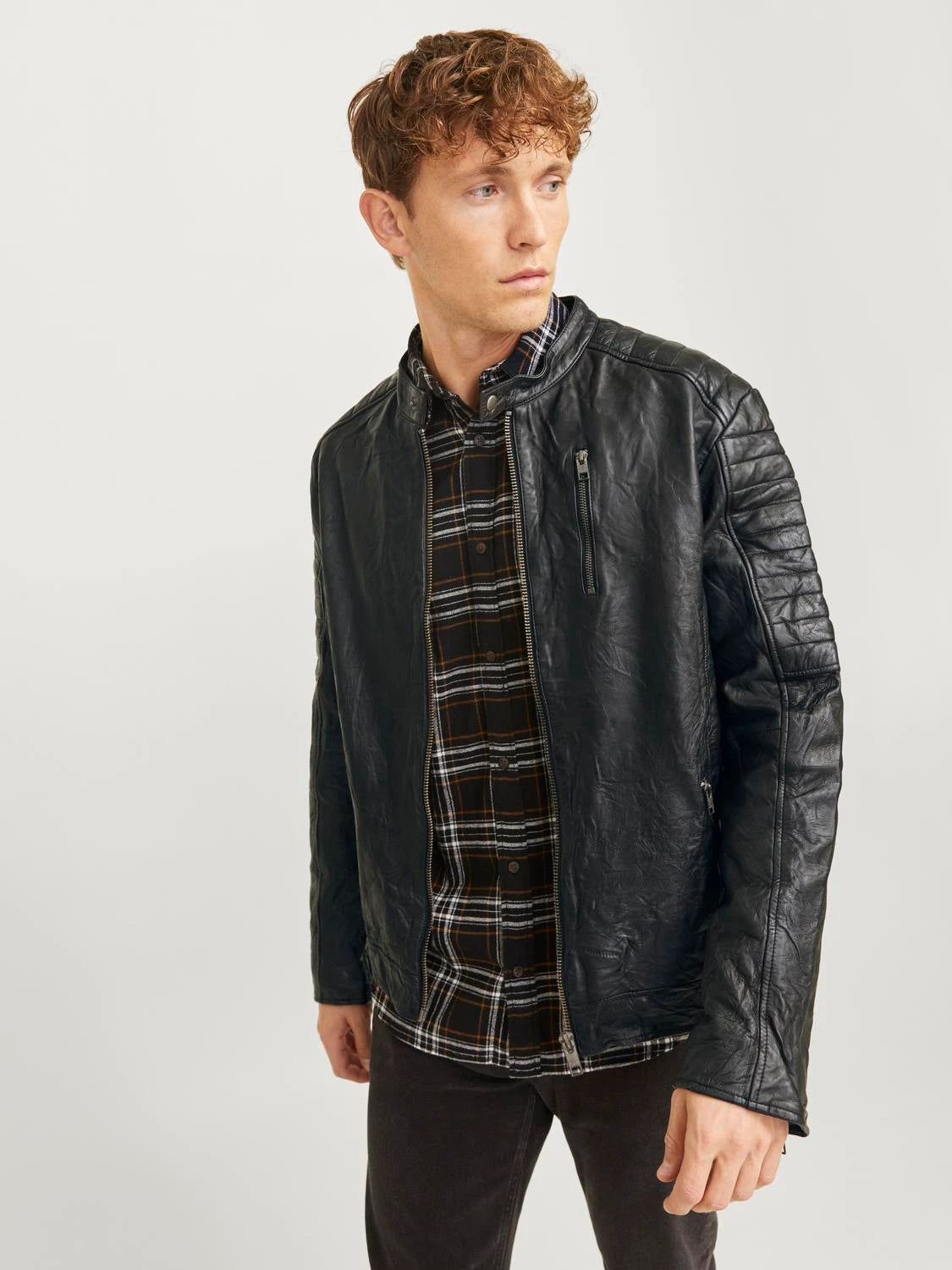 Giacca Richard Leather Black