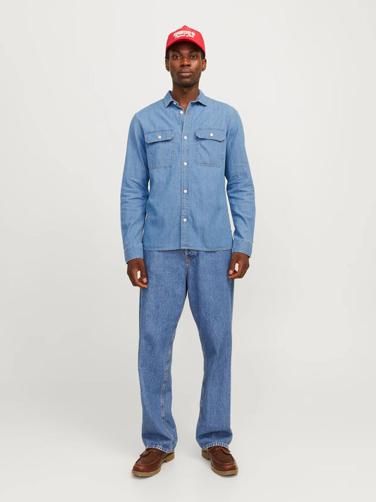 Camicia Travis Light Blue Denim