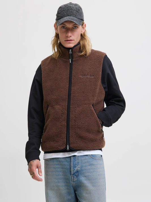 Gilet Teddy Deep Mahogany
