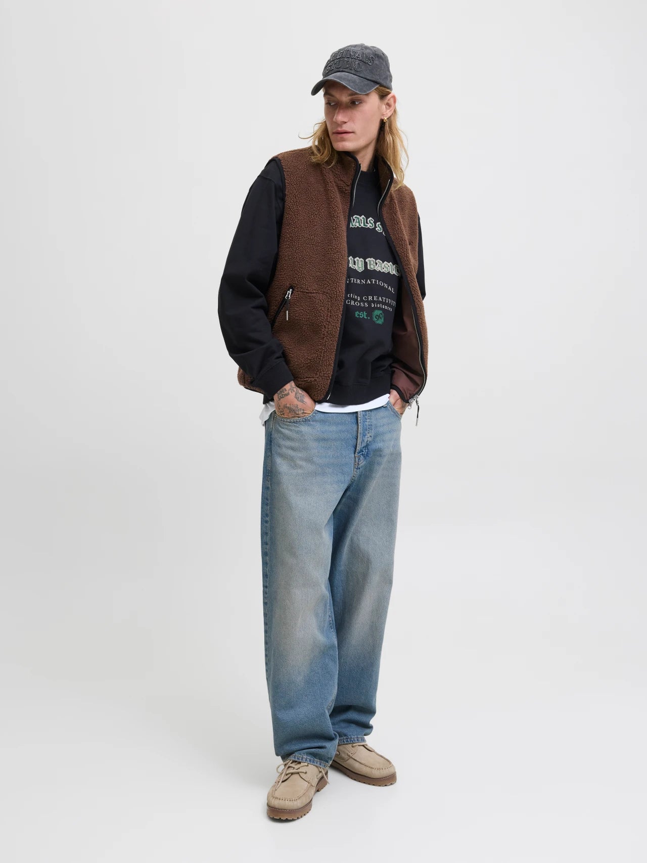 Gilet Teddy Deep Mahogany