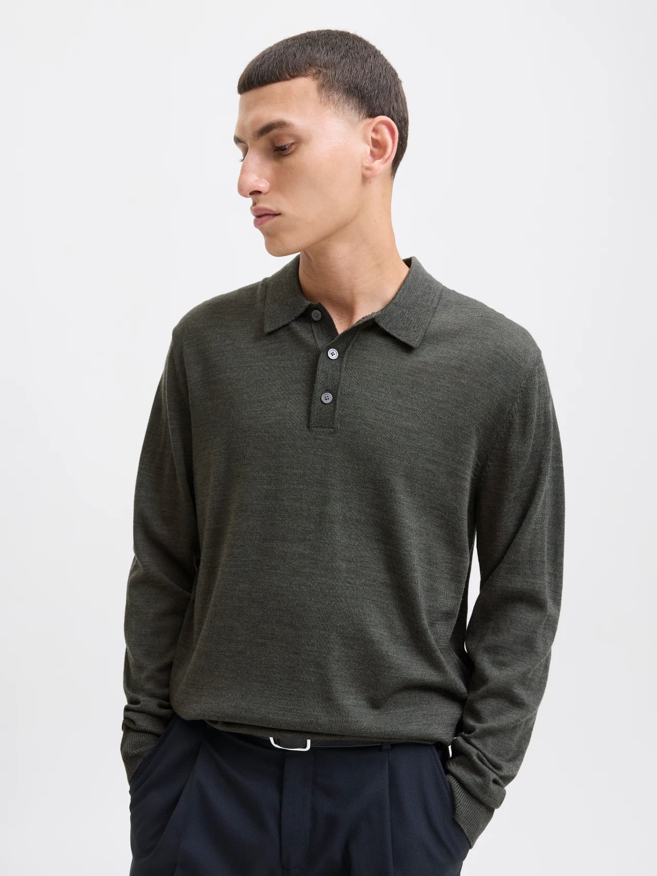 Polo Merino Peat
