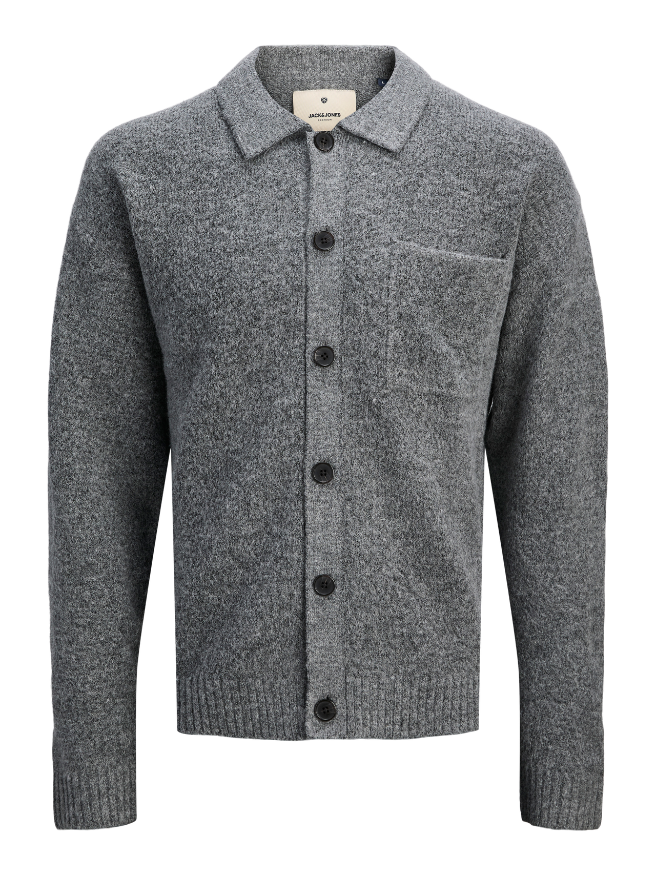 Cardigan Finn Grey Melange