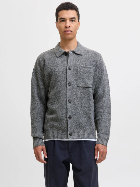Cardigan Finn Grey Melange