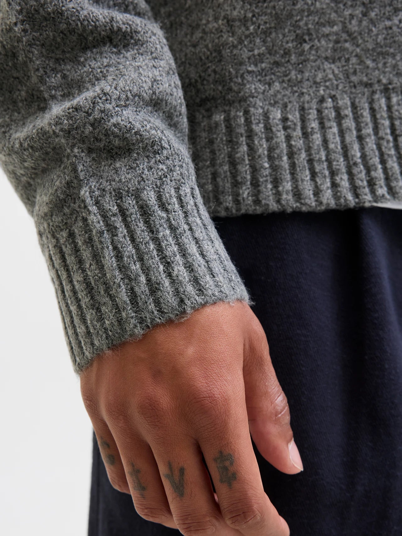 Cardigan Finn Grey Melange