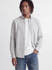 Camicia Harvey Twill Light Grey Melange