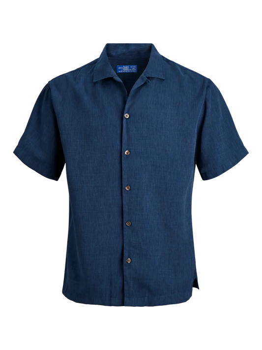 Camicia Rico Tencel Pageant Blue