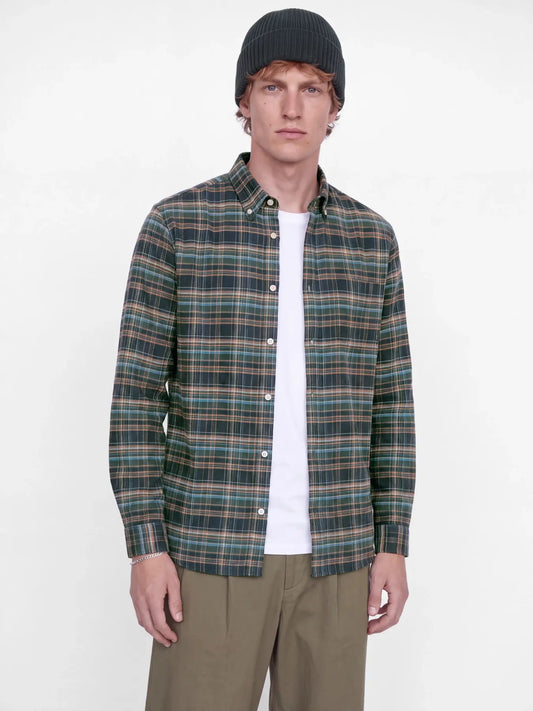 Camicia Stanley Flannel Forest Night
