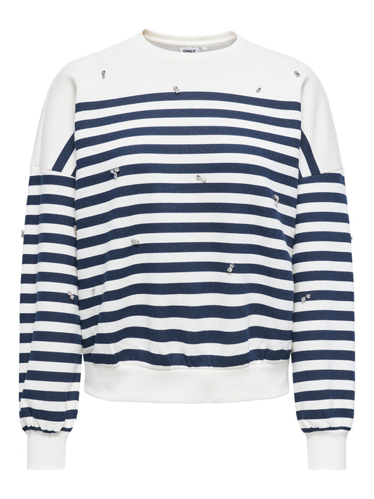Felpa Adele Stripes Navy