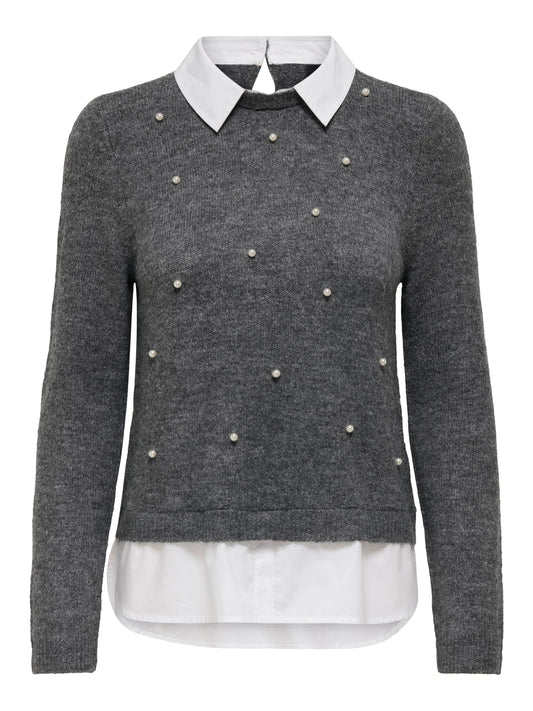 Maglia Dolly Medium Grey Melange