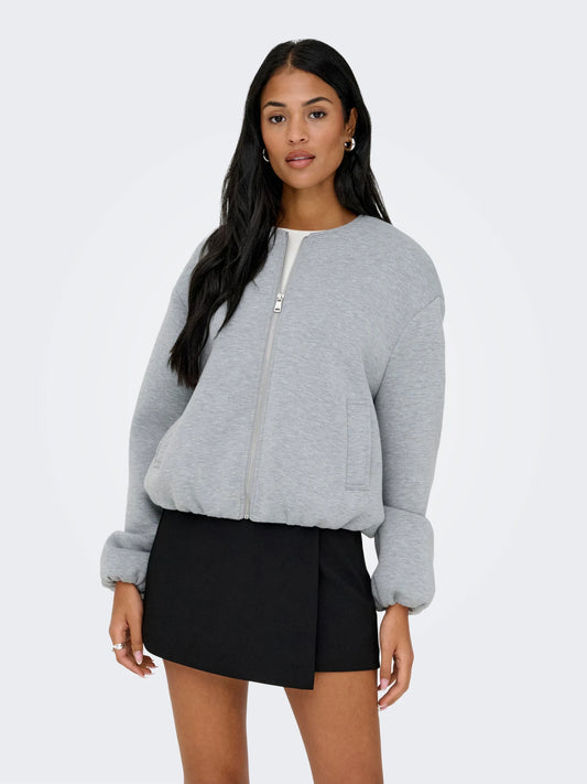 Giacca Ellie Scuba Grey Melange