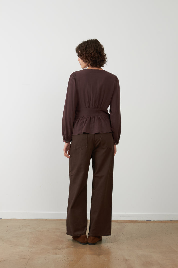 Jeans Ulrich Chocolat