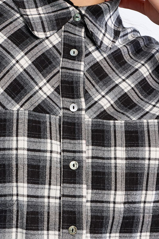 Camicia Amelie Black Check
