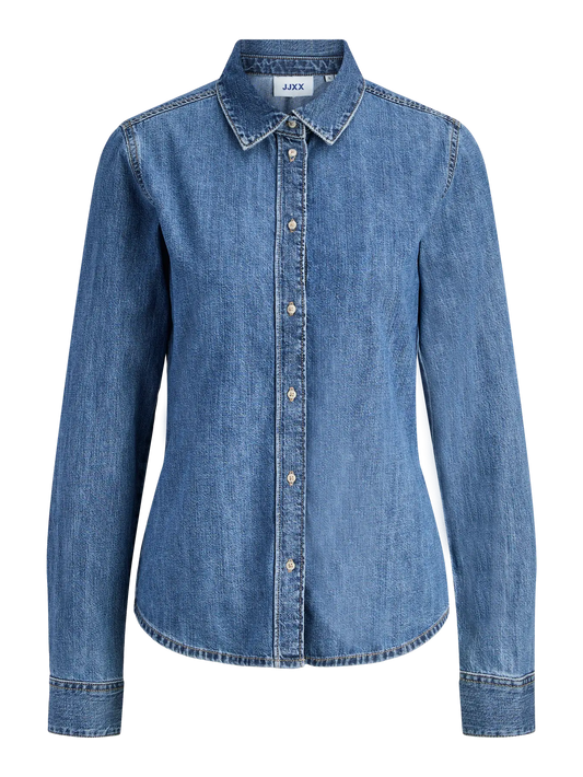 Camicia Rose Denim Medium Blue